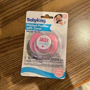 (15for$10) baby girl pacifier